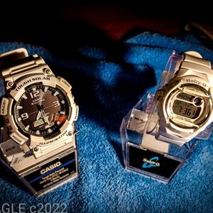 Casio Baby G and Tough Solar Matching Combo!